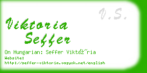 viktoria seffer business card